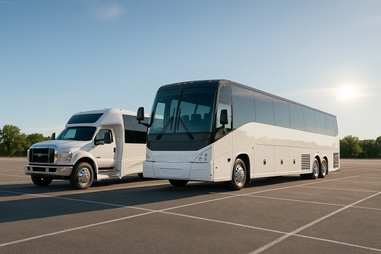 Charter Bus in Bellflower