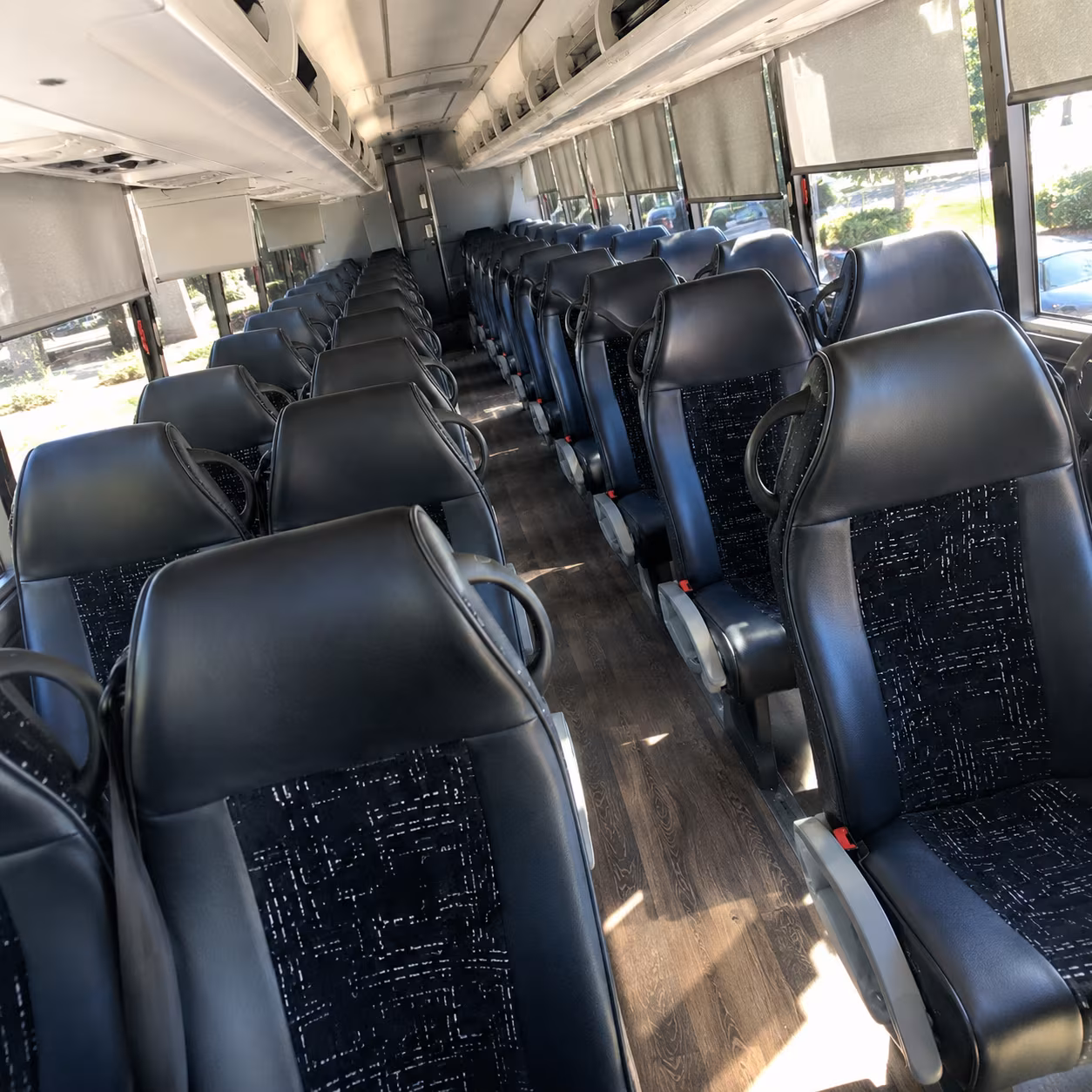 bellflower corporate event transportation onboard seating
