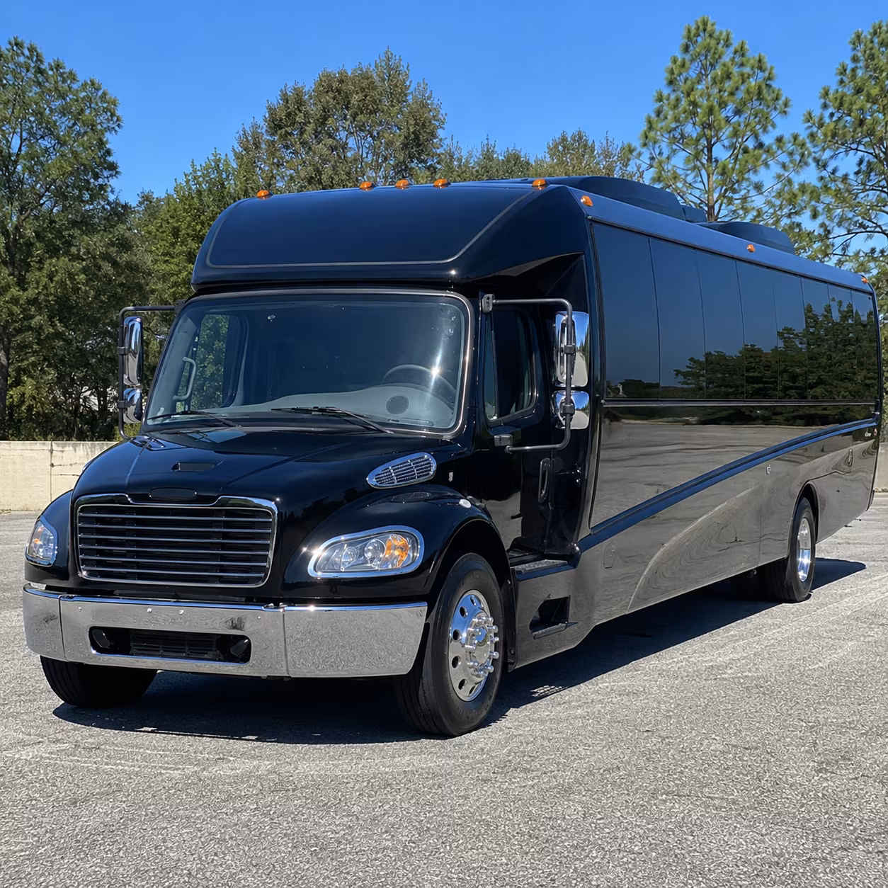 bellflower religious group transportation onboard seating